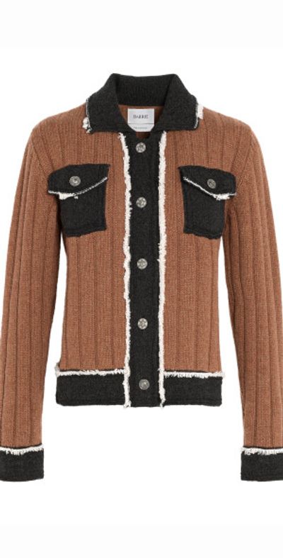 Barrie Barrie - Cashmere Jacket - Brown - S