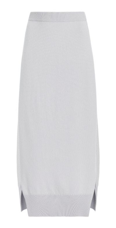 Barrie Barrie - Cashmere Skirt - Grey - L