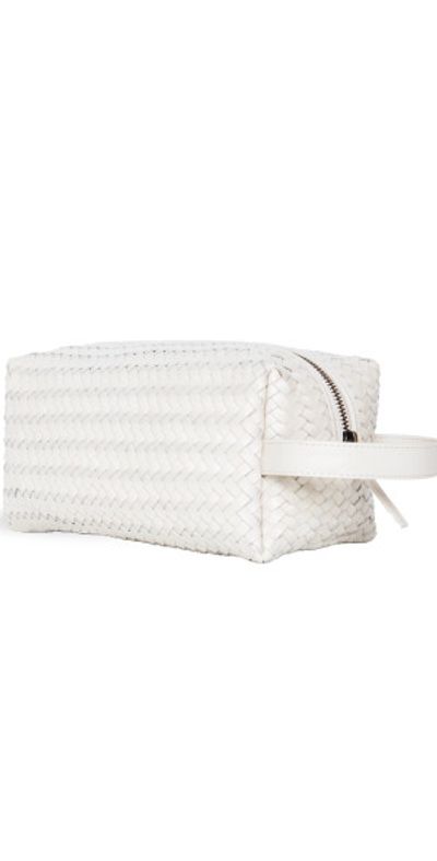 Bembien Bembien - Woven Leather Pouchette - White - OS