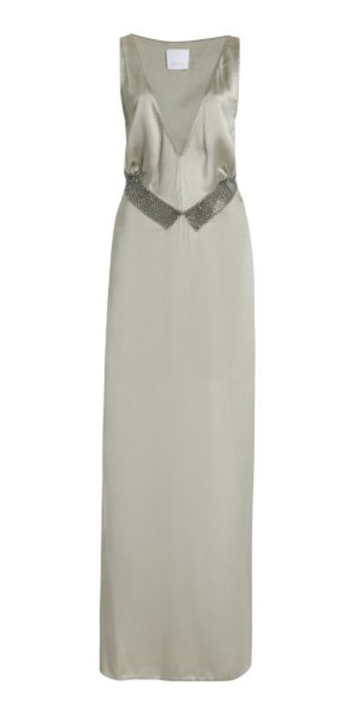fitted lace wedding dress Ethereal Flow Maxi Dress  (Vest sold separately)
