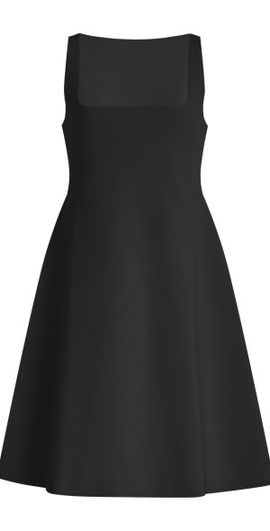 BIRROT BIRROT - Exclusive Lay3 Bonded Crepe Mini Dress - Black - 1