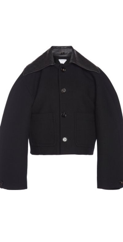 bottega veneta blank nyc catwalk jacket