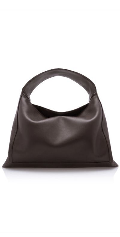 Bottega Veneta Bottega Veneta - Small Hop Silky Leather Bag - Brown - OS
