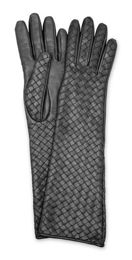 Bottega Veneta Bottega Veneta - Soft Intrecciato Leather Gloves - Black - 7.5 - Moda Operandi