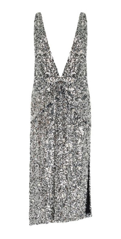 brandon maxwell sequin dress Brandon Maxwell The Esme Sequined Mini Dress