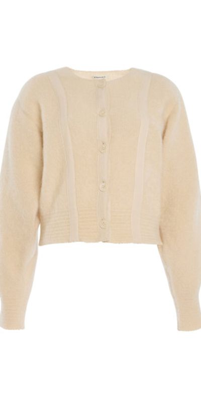 By Malene Birger By Malene Birger - Pernille Mohair Cardigan - Off-White - XXS