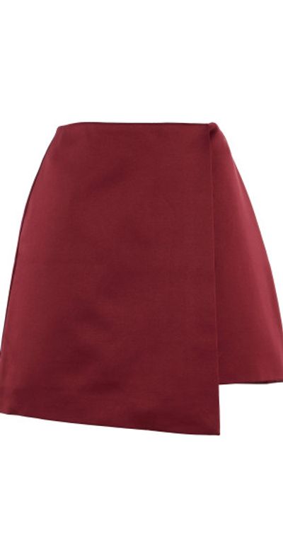 By Malene Birger By Malene Birger - Raye Skirt - Burgundy - EU 44