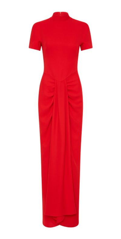 purple midi dress formal Rose Purple Halter Midi Summer Dress with Pockets Vintage Rose Purple / Large main image 1