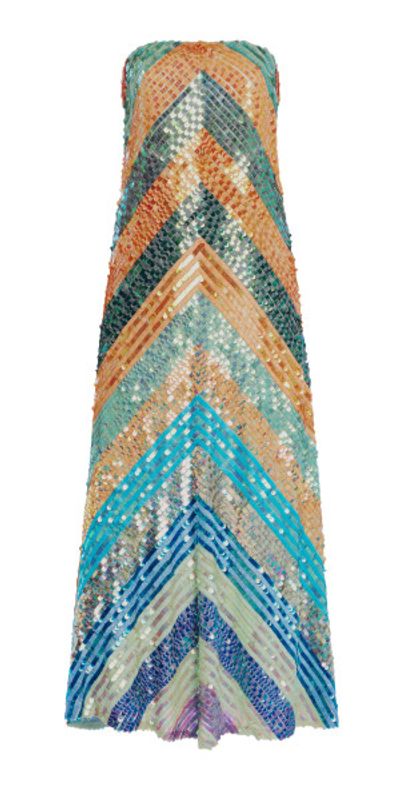 christopher john rogers blue dress Christopher John Rogers Blue Floral V-Neck Short Sleeve Women's Dress Size 2