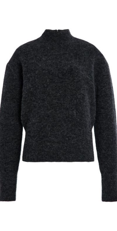CLOSED CLOSED - Mélange-Knit Sweater - Grey - XS