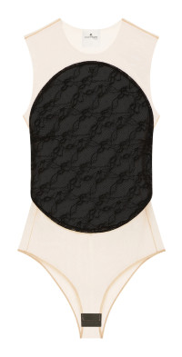 Courrèges - SSENSE Exclusive Black Nylon Bikini