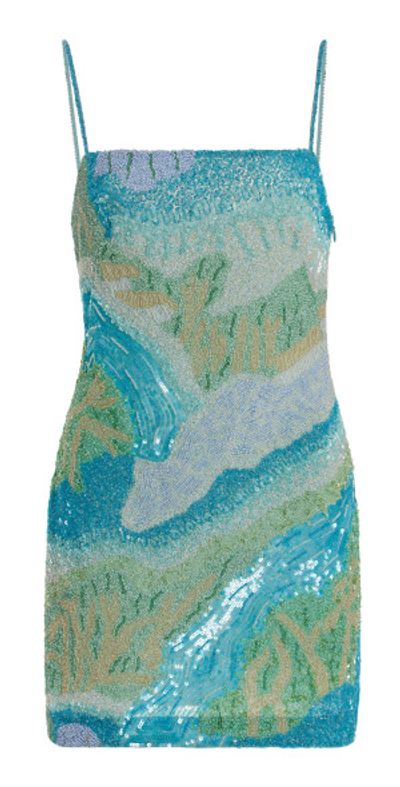 high low green dress Cartagena High-Low Asymmetric Salsa Dress Forest Green main image 1