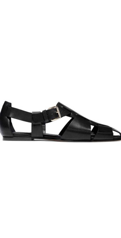 Emme Parsons Emme Parsons - Ernest Leather Sandals - Black - IT 36