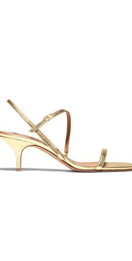 Emme Parsons Emme Parsons - Hugo Metallic Leather Sandals - Gold - IT 37