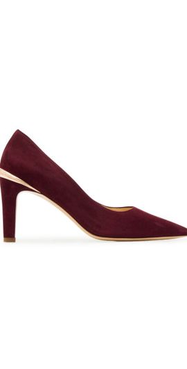 Gabriela Hearst Gabriela Hearst - Edwina Pump - Burgundy - IT 37.5