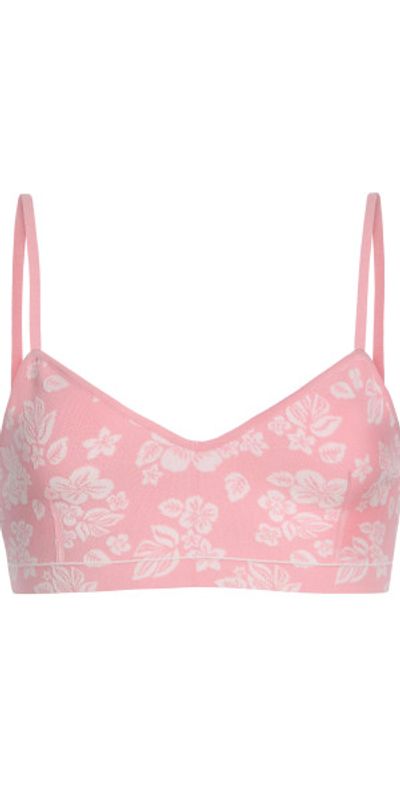 High Sport High Sport - Exclusive Riviera Floral Bra Top - Pink - M