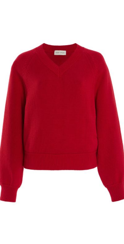 High Sport High Sport - Veronica Cotton Sweater - Red - L
