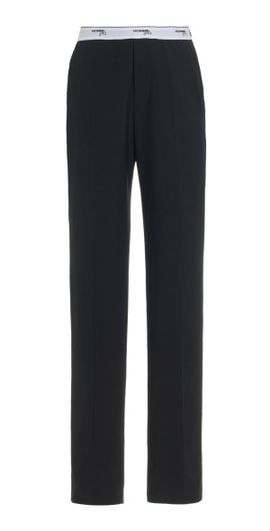 HOMMEGIRLS HOMMEGIRLS - Classic Stretch-Wool Pants - Black - IT 42