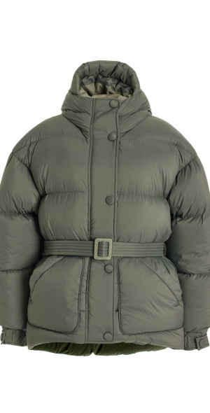 Ienki Ienki - - Michlin Hooded Down Ski Jacket - Green - L - Moda
