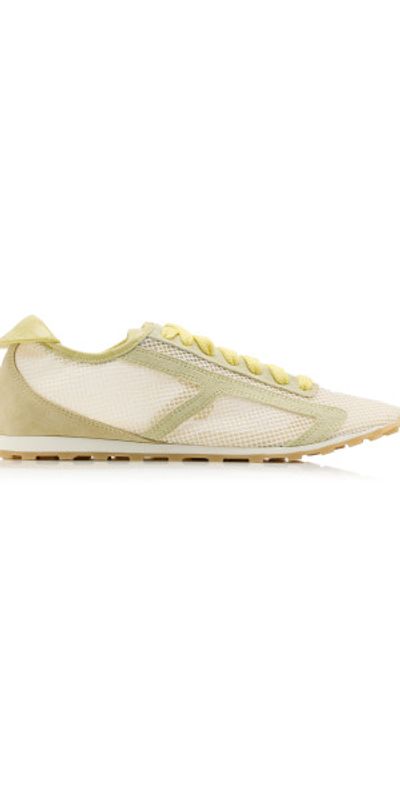 Jacquemus Jacquemus - The Tennis Leather Sneakers - Yellow - IT 37