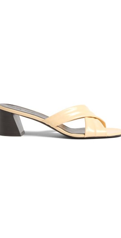 Khaite Khaite - Liria Sandal 55 - Yellow - IT 36.5