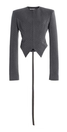 LaQuan Smith LaQuan Smith - Puffed Sleeve Tailored Jacket - Grey - XS