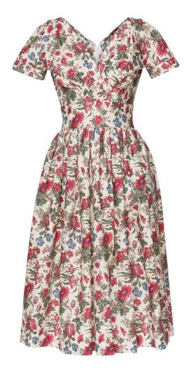 Lena Hoschek Lena Hoschek - Susanna Floral Cotton Midi Dress - Multi - XL
