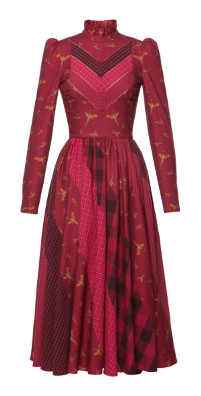 Lena Hoschek - - Vanderbilt Cotton A-Line Midi Dress - Pink - XXL - Only At Moda Operandi Lena Hoschek - - Vanderbilt Cotton A-Line Midi Dress - Pink - XXL - Only At Moda Operandi