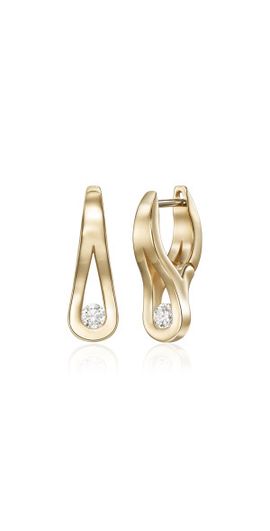 Melissa Kaye Melissa Kaye - 18k Yellow Gold Daphne Earring Small - Gold - OS - Gifts For Her