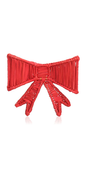 Mercedes Salazar Set-Of-Two Bowtastic Napkin Ring