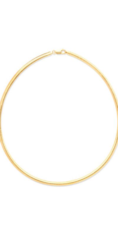 MÉGA MÉGA  - Omega 14K Gold Vermeil Necklace - Gold - OS - Gifts For Her