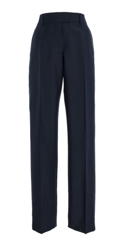 Miu Miu Miu Miu - Wool Trousers - Navy - IT 40