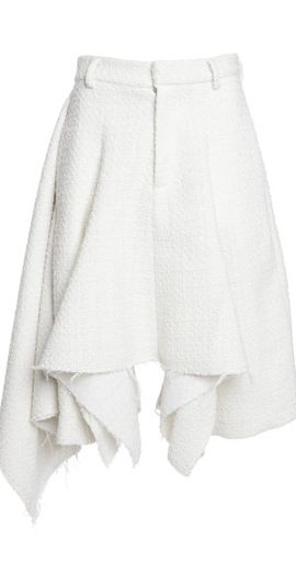 Niccolò Pasqualetti Niccolò Pasqualetti - Nave Metallic Bouclé Tweed Midi Skirt - White - XXS