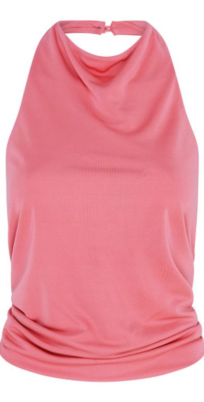 Paris Georgia Paris Georgia - Arlo Cowl-Neck Top - Pink - M