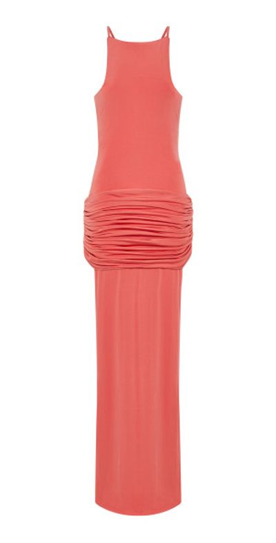 open lace back dress Paris Georgia RAF Dress in Red main image 1
