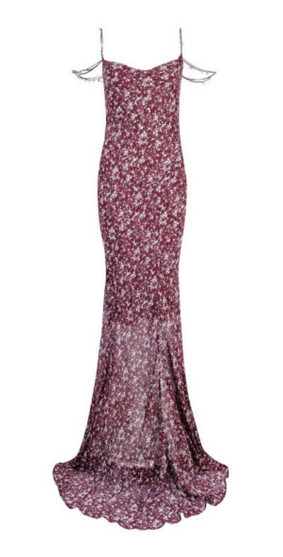 burgundy plus size dress long sleeve Burgundy Smocked Tiered Long Sleeve Maxi Dress – PinkBlush main image 0