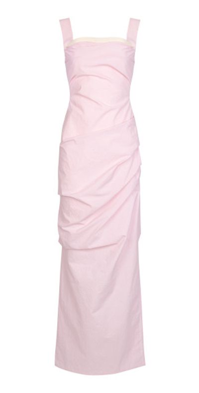 Paris Georgia - - Raf Draped Maxi Dress - Pink - M