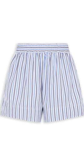 Rabanne Rabanne - Striped Side-Slit Shorts - Stripe - FR 36
