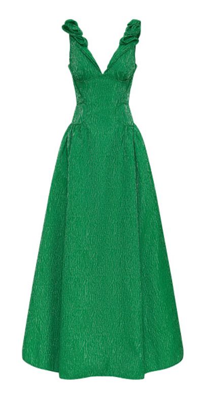 green emerald velvet dress RACHEL Rachel Roy Womens Floral Print Long Maxi Dress Green XS at Amazon  Women's Clothing store main image 1
