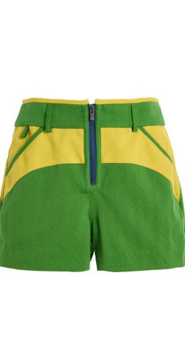 Rosie Assoulin Rosie Assoulin - Ride or Fly Shorts - Green - US 2