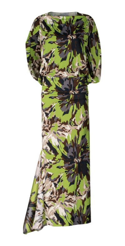 Silvia Tcherassi - - Harriet Satin Cape Maxi Dress - Green - S - Only At Moda Operandi Silvia Tcherassi - - Harriet Satin Cape Maxi Dress - Green - S - Only At Moda Operandi