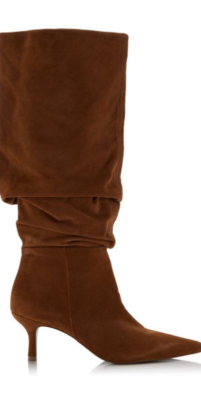 SIMKHAI SIMKHAI - Jordi Suede Knee Boots - Tan - IT 36