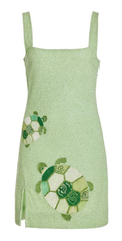 green emerald velvet dress STAUD CASSIE DRESS GARDEN GREEN main image 1