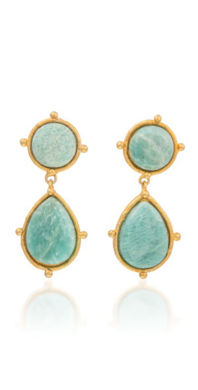 Sylvia Toledano Sylvia Toledano - 2 pierres dots earrings - Blue - OS - Gifts For Her