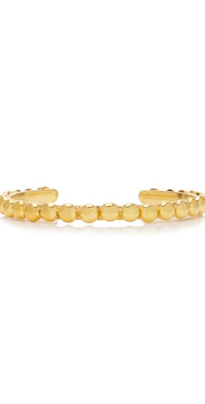 Sylvia Toledano Sylvia Toledano - Dots Gold-Plated Cuff - Gold - OS - Moda Operandi - Gifts For Her
