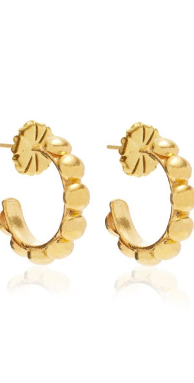 Sylvia Toledano Sylvia Toledano - Mini Créole Gold-Plated Earrings - Gold - OS - Moda Operandi - Gifts For Her