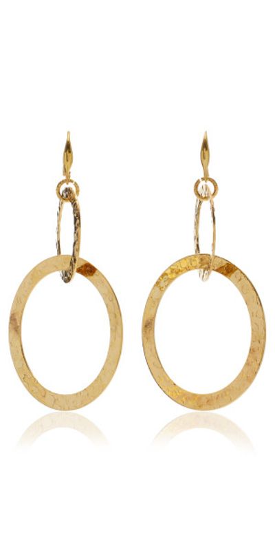 Sylvia Toledano Sylvia Toledano - Saturn 22K Gold-Plated Earrings - Gold - OS - Gifts For Her