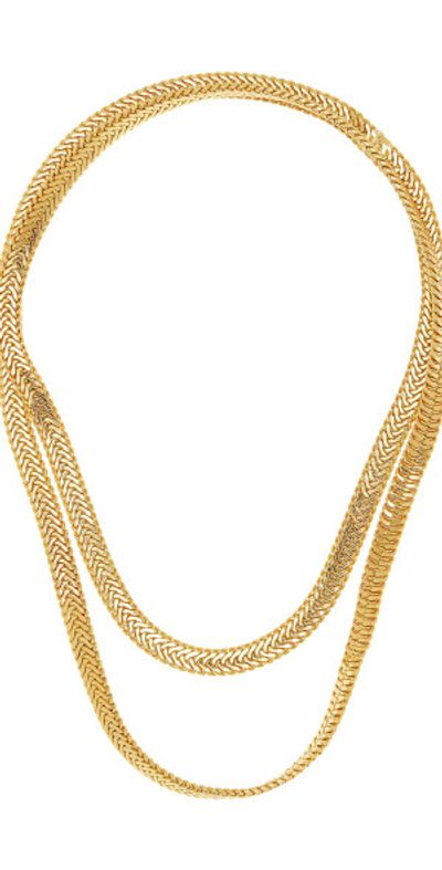 Sylvia Toledano Sylvia Toledano - Snake 22K Gold-Plated Necklace - Gold - OS - Moda Operandi - Gifts For Her