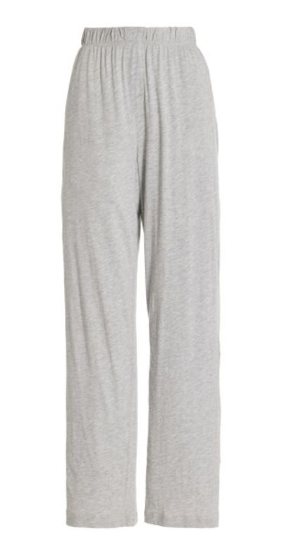 Éterne Éterne - Cotton-Modal Lounge Pants - Grey - M