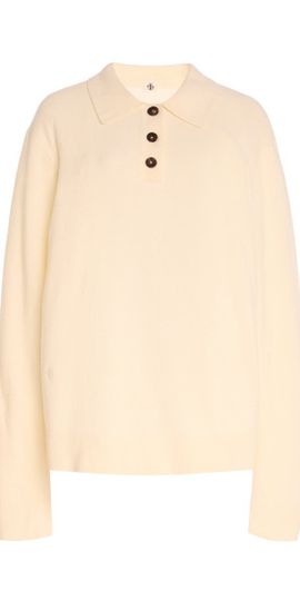 THE GARMENT THE GARMENT - Oversized Wool-Cashmere Sweater - Ivory - UK 12
